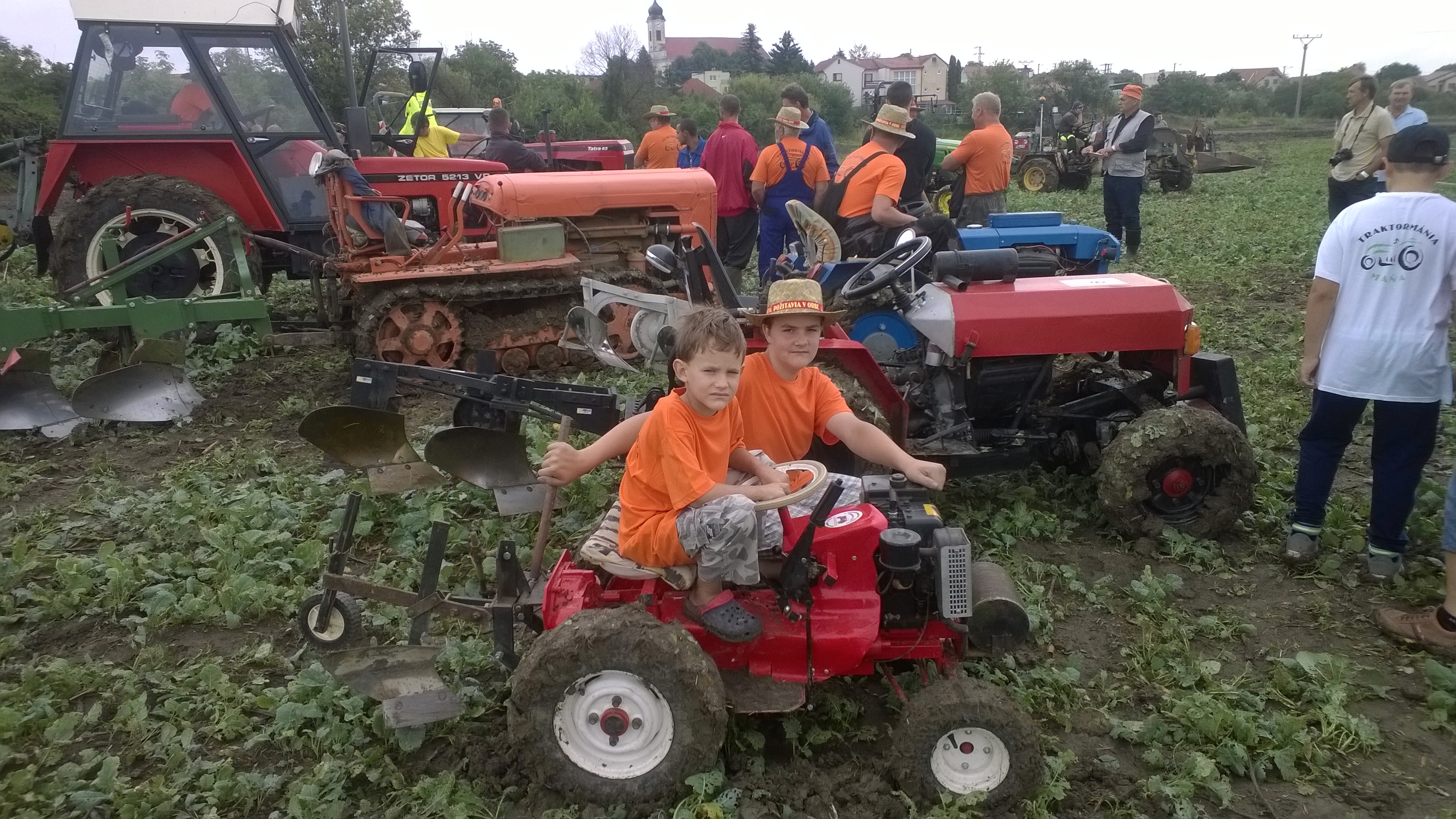 Malotraktor na stretnutí traktoristov v Mani 2018